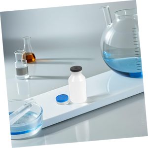 Flacon cosmétique stérile transparent en PE/PET de 3ml, 5ml, 7ml, 10ml, 20ml pour vaccin, médicament liquide, avec bouchon à vis en caoutchouc et sérigraphie NOVISON - Product Image 6