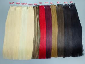 FH Invisible Hole Butterfly Weft Human <b>Hair</b> <b>Extension</b> <b>Remy</b> Genius Xo Hole Weft Double Drawn Butterfly Weft - Product Image 6