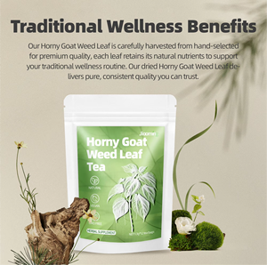 OEM ODM Prêt à expédier : Sachets de tisane à l'herbe de chèvre cornée, naturel, végétalien, sans OGM, favorise l'équilibre général du bien-être - Product Image 3