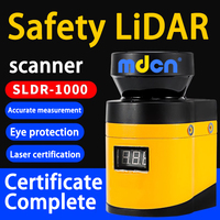 MDCN Sensor Lidar industri presisi tinggi 3D perlindungan jarak keselamatan Sensor cahaya pencegah hambatan AGV dengan Area Sensor