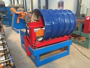 아연 창고용 금속 지붕판 전기 크림핑 곡선 지붕 패널 기계 - Product Image 3