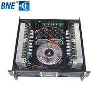 Amplificateur de puissance professionnel en gros CS4080, 2 canaux audio, performance standard de scène, classe AB, ampli de puissance double canal 2U