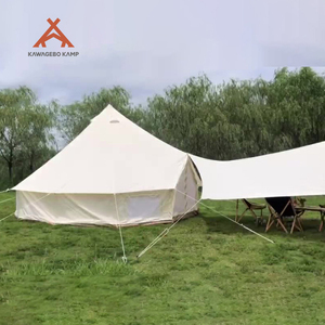Auvent de camping personnalisé Kawagebo Kamp (KK), auvent pliable d'extérieur pour yourte, tente cloche, protection contre la pluie - Product Image 4
