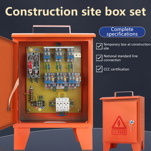 Cajas secundarias y terciarias in situ de 220V y 380V, caja de distribución temporal a prueba de lluvia para exteriores, caja de distribución de energía trifásica - Product Image 4