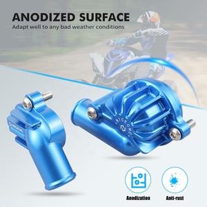 NICECNC para Raptor700, Cubierta de Junta de Bomba de Agua de Entrada y Salida de Aluminio, Termostato para Yamaha <span class=keywords><strong>Raptor</strong></span> 700 2006-2025 <span class=keywords><strong>700R</strong></span> <span class=keywords><strong>2009</strong></span> 11-26 - Product Image 5