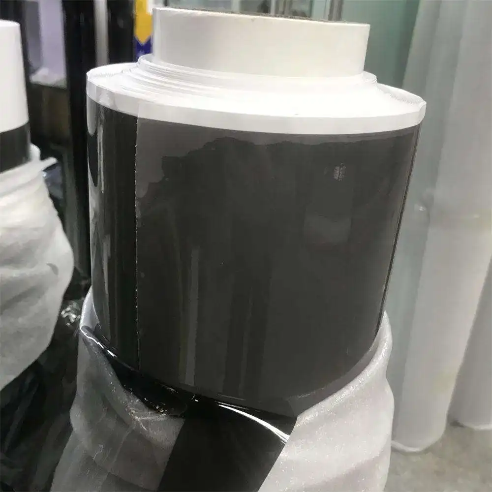 1X30M Verwijderbare Herbruikbare Zwarte 50% Vlt Auto Bescherming Raam Glas Tint Statische Vershoudfolie