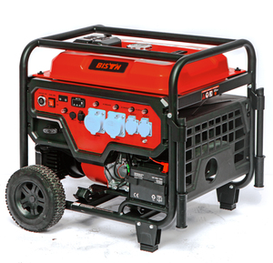 Générateur d'essence portable <span class=keywords><strong>Bison</strong></span> avec démarrage par recul, 220V, 194F, monophasé, 18 CV, 9,0 Kva, 9000 W, avec roues - Product Image 5