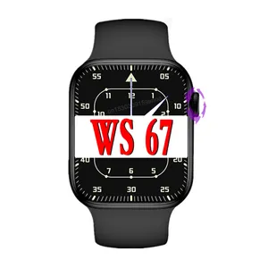 WS67 VIP GRANDE Ecrã de 2.0 polegadas NFC Carregamento Sem Fio Relógio Inteligente Relógio 8 iwo15 pro max série 8 7 relogio Reloj inteligente