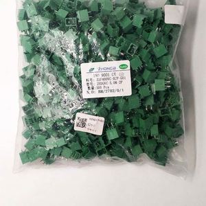 Bulk Discount ZB2EDGVC-5.08-2P P=5.08mm Connectors Terminal <b>Blocks</b> - Product Image 1
