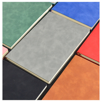 2025 personnalisé en cuir Logo Journal étanche A5 couverture rigide académique Pu couverture planificateur mensuel imprimé Journal cahiers personnalisés