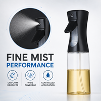 Botella de Spray Continuo con Nebulización Ultrafina de 200 ml, Material PET, Plástico, Especial para Peluquería, Recargable
