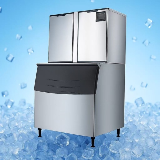 Manufactory Direct Cube Ice Maker Low Energy Consumption Automatic Large Capacity Ice Maker Machine for Restaurant