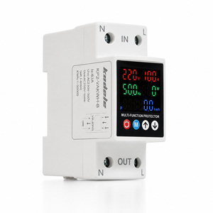 Protector de Voltaje Monofásico KP2-VAKWH-B AC AVR, Material de PC, Ajustable, Auto-Reajustable, Inteligente, Montaje en Riel, 220V - Product Image 2