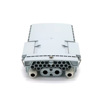 Caja de Distribución de Fibra Óptica FDB con Conector SC de 24 Puertos y 16 Núcleos, de Plástico Blanco para Exteriores, Certificada por TTI ISO9001