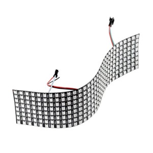WS2812B LED Display Module 8X8 Pixel <b>5V</b> DC Input Output Data Chain For Indoor Use - Product Image 3