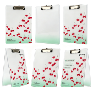 <b>A4</b> Writing Clipboard Office Business PU <b>Leather</b> File <b>Folder</b> With Card Slot Multi-Functional Conference Portfolio - Product Image 5