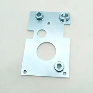 galvanized metallic parts Sheet Metal Fabrication Manufacturer Metal plate Parts Stainless Steel Laser Cutting process