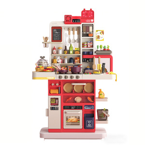 Juego <span class=keywords><strong>de</strong></span> Cocina <span class=keywords><strong>de</strong></span> Juguete <span class=keywords><strong>de</strong></span> 103 cm con Utensilios Reales, Cocina Eléctrica Grande para <span class=keywords><strong>Niñas</strong></span> y Niños con Función <span class=keywords><strong>de</strong></span> Agua - Product Image 1