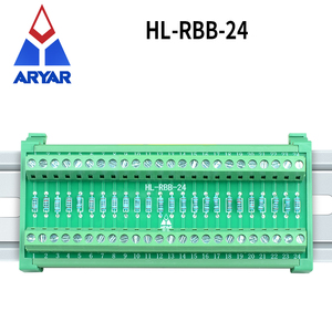 10R à <span class=keywords><strong>10</strong></span> M Ohm Module de distribution de résistance à montage sur rail DIN Carte de dérivation de résistance 1/4W - Product Image 4