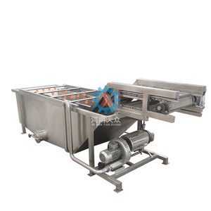 Machine à laver les légumes commerciale de grande capacité, moteur de nettoyage à l'eau, usine de transformation des légumes multifonctionnelle, légumes - Product Image 5