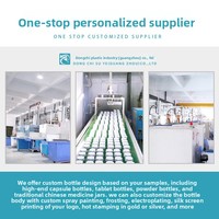 Bouteille en acrylique transparente de qualité pharmaceutique pour emballage de capsules NMN, 30 ml, flacon de complément alimentaire DC30N double couche