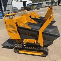 Chinesischer Hersteller Liefert 500kg Mini-Dumper Hydraulischer Raupendumper Günstigster Kettengetriebener Mini-Dumper-Truck