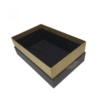 Caja de Regalo Rígida de Lujo con Logotipo Personalizado, Caja de Embalaje de Regalo de 2 Piezas con Tapa y Base en Negro Mate