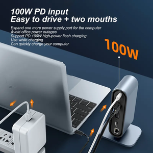 12 trong một mở rộng Dock Loại C dọc đa giao diện áp dụng cho máy tính Mac Docking Station - Product Image 5