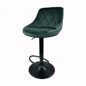 Silla de Bar Ajustable de Diseño Moderno, Taburete Giratorio Blanco para Cocina, Taburete Alto sin Brazos para el Hogar - Product Image 4