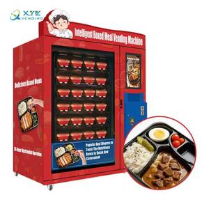 Distributeur automatique de repas congelés avec écran tactile 21,5 pouces, chauffage par micro-ondes double - Product Image 1