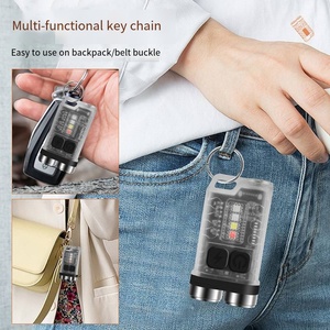 Nouveau LED <span class=keywords><strong>Mini</strong></span> lampe de poche d'urgence électrique vert porte-clés lumière magnétique Fluorescent caractéristique étanche IP65 évalué pour le Camping - Product Image 5