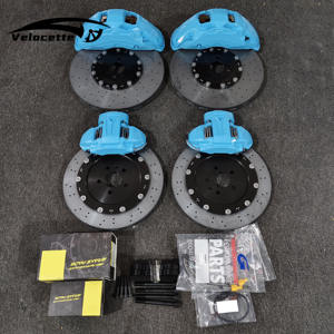 Juego de pinzas de freno de cerámica de carbono PCCB de 10 pistones con disco de freno de cerámica de carbono 440 400 para Porsche Macan <span class=keywords><strong>BMW</strong></span> <span class=keywords><strong>X5</strong></span> - Product Image 1