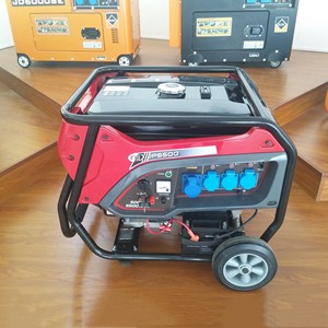 เครื่องกำเนิดไฟฟ้าเบนซินขนาดเล็ก 8kw 8kva รุ่น JP9500 เครื่องยนต์ 500cc ระบายความร้อนด้วยอากาศ สตาร์ทอัตโนมัติและแบบดึงกลับ 110V-380V/50-60Hz - Product Image 2