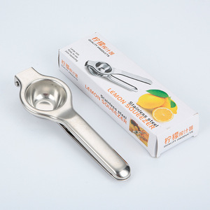 <span class=keywords><strong>Presse</strong></span>-agrumes manuelle en acier inoxydable de grande taille et <span class=keywords><strong>presse</strong></span>-citron - Marque REWOOD - Facile à nettoyer - Product Image 1
