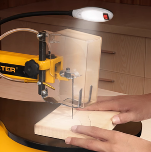 Scie à ruban électrique multifonctionnelle à éclairage LED de 16 pouces, 180 W, <span class=keywords><strong>avec</strong></span> rail coulissant, pour le travail du <span class=keywords><strong>bois</strong></span>, pour couper le <span class=keywords><strong>bois</strong></span> - Product Image 2