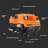Merveilleux moteur en cuivre Portable haute pression laveuse pistolet mousse Machine professionnelle Portable voiture laveuse