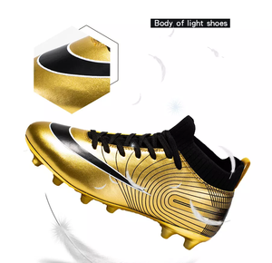 Chaussures de football FG de qualité supérieure pour enfants et adultes, fournies directement par l'usine, chaussures d'entraînement de qualité originale, crampons de football TF - Product Image 3