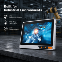 Panel PC Industri Intel Core I3/i5/i7 Generasi ke-6-9 Layar Sentuh Kapasitif Windows 10/Linux Garansi 1 Tahun Tersedia di Stok