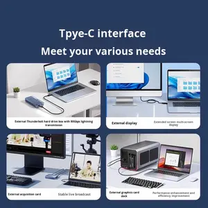 Câble <span class=keywords><strong>Thunderbolt</strong></span> 5 de haute qualité 8k/16k, transmission 80 Gbps/120 Gbps et charge rapide Type C vers Type C 240 W, câble <span class=keywords><strong>Thunderbolt</strong></span> 5 - Product Image 6