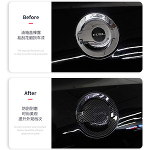 ฝาครอบถังน้ำมันคาร์บอนไฟเบอร์สำหรับ 08-23 ดอดจ์ ชาลเลนเจอร์ ฝาครอบ ABS สีดำเงา - Product Image 3