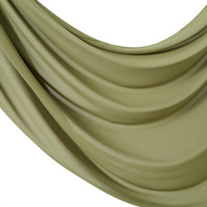 ผ้าพันคอชีฟองโพลีเอสเตอร์สีพื้นคุณภาพสูงแบบใหม่ปี 2024 ผ้าพันคอยาวแบบบิด ขอบตรง ใช้ได้กับทุกชุด ระบายอากาศได้ดีสำหรับเด็ก - Product Image 2