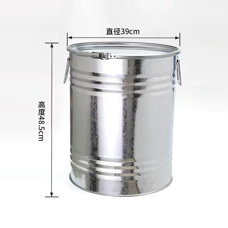 ドラム缶　半切り　ゴムモール付き　亜鉛メッキ缶 岩崎製作所 54DC00SS 亜鉛鉄板製 ドラム缶用蓋 直径約600mm[法人