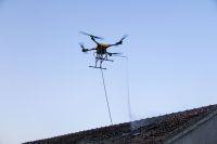 Drone de nettoyage H60-4 Drone de nettoyage de vitres d'usine professionnel/Drone de nettoyage de revêtement de mur de toit à vendre