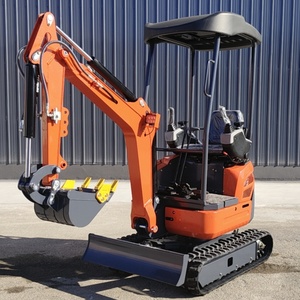 1T/1,5 T/2,5 T/5t Mini Excavadora RC Eléctrica Hidráulica Diesel Micro Excavadora con Cabina o Motor Kubota Barato Envío Gratis - Product Image 1