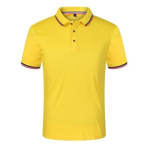 Camisa de Golf de Algodón de Alta Calidad para Hombre, Cuello Clásico Personalizado, Manga Corta, Holgada, Transpirable, Bordada, Publicitaria, de Verano - Product Image 3