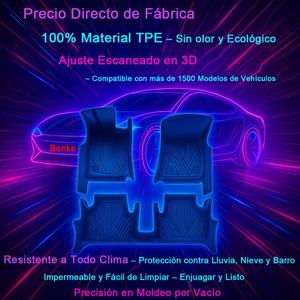 Alfombrillas de TPE 5D para Isuzu |   3 Piezas de Cobertura Total |   Tapetes para Auto Resistentes, Impermeables y Antideslizantes, Precio Directo de Fábrica - Product Image 4