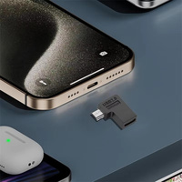 Adaptateur d'extension Micro USB mâle vers Type C femelle à angle droit vers le bas à 90 degrés pour convertisseur de chargeurs de PC portable