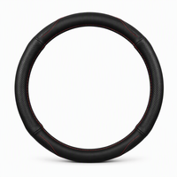 Housse de volant en cuir perforé sur mesure pour Mercedes-Benz Classe C W205 S205 C205, à coudre, aspect OEM