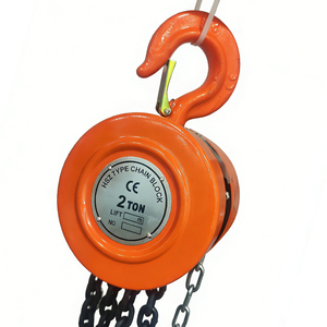 Palans à chaîne manuels ronds HSZ robustes de 1, 2 et 3 tonnes avec chaîne de levage galvanisée G80 pour la <span class=keywords><strong>construction</strong></span> et l'exploitation minière - Product Image 2