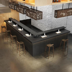 Personalización de fábrica Estilo retro <span class=keywords><strong>Taberna</strong></span> Restaurante Café Tienda de postres Tienda de <span class=keywords><strong>sushi</strong></span> Bar Mostrador de recepción - Product Image 5